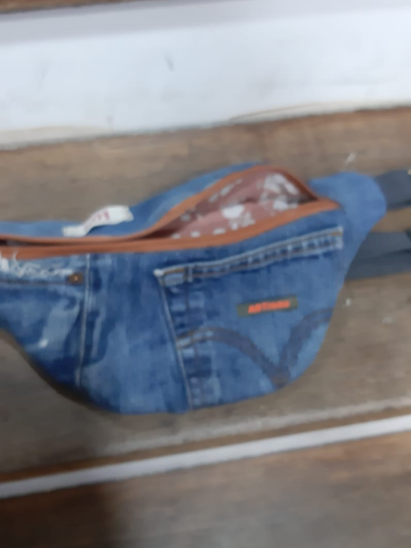 Sac banane jean