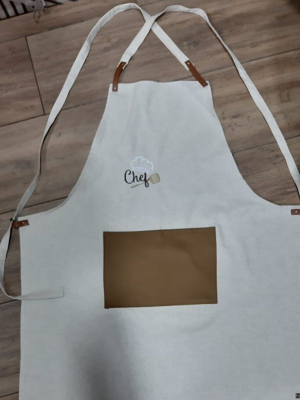 Tablier de cuisine brodé