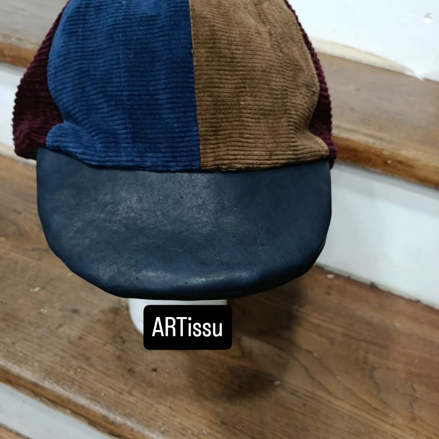 casquette pied de coque velours
