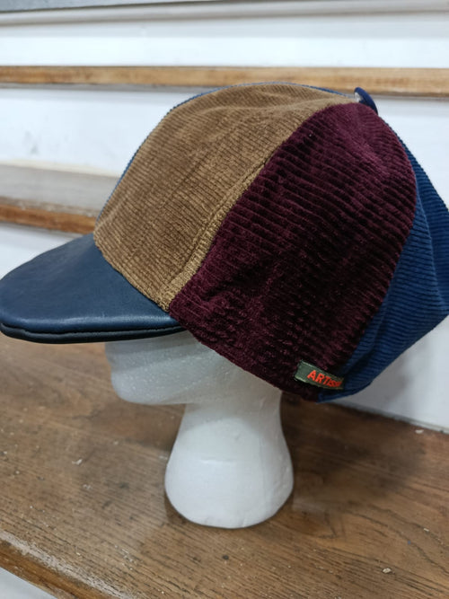 casquette pied de coque velours