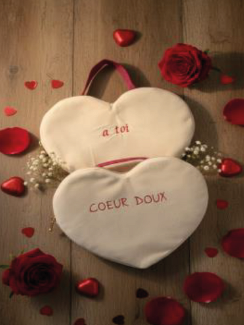 Vanity en forme de coeur